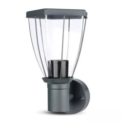 Interne, LAMPA DE GRADINA MONTAJ PERETE SOCLU E27 - NEGRU -1, dioda.ro