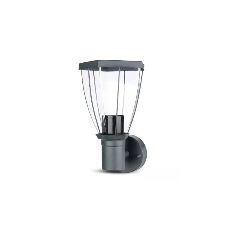 LAMPA DE GRADINA MONTAJ PERETE SOCLU E27 - NEGRU Interne, LAMPA DE GRADINA MONTAJ PERETE SOCLU E27 - NEGRU -1, dioda.ro