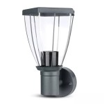 LAMPA DE GRADINA MONTAJ PERETE SOCLU E27 - NEGRU Interne, LAMPA DE GRADINA MONTAJ PERETE SOCLU E27 - NEGRU -1, dioda.ro