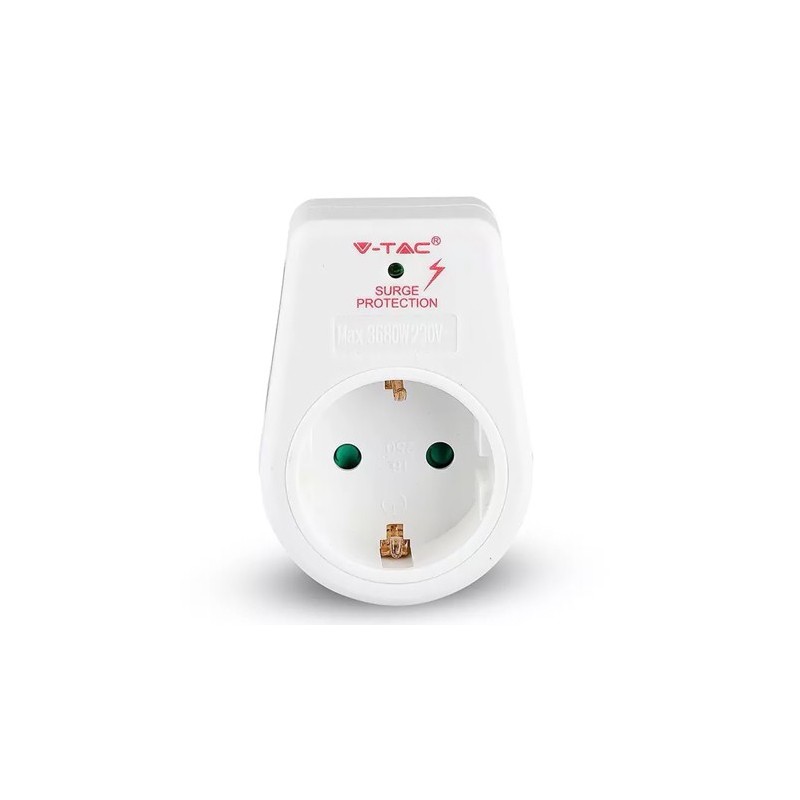 Interne, ADAPTOR PRIZA CU PROTECTIE LA SUPRATENSIUNE 16A 3680W MAX -1, dioda.ro Interne, ADAPTOR PRIZA CU PROTECTIE LA SUPRATENSIUNE 16A 3680W MAX -1, dioda.ro