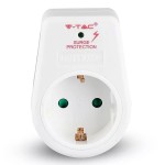 ADAPTOR PRIZA CU PROTECTIE LA SUPRATENSIUNE 16A 3680W MAX Interne, ADAPTOR PRIZA CU PROTECTIE LA SUPRATENSIUNE 16A 3680W MAX -1, dioda.ro