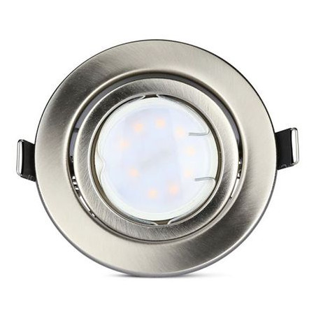 Interne, SET 3 SPOTURI LED GU10 5W 3000K ALB CALD - CROM -1, dioda.ro