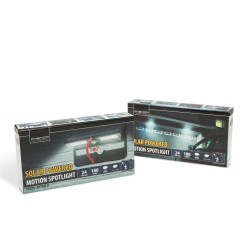 Casa Gradina, Reflector solar cu LED, cu senzor de mişcare şi de lumină - NEGRU 55270BK -8, dioda.ro