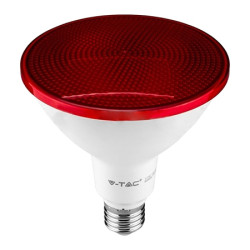 Interne, BEC LED PAR38 E27 17W IP65  - ROSU -1, dioda.ro