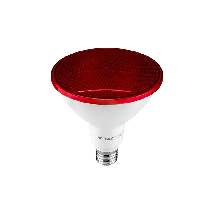 Interne, BEC LED PAR38 E27 17W IP65  - ROSU -1, dioda.ro