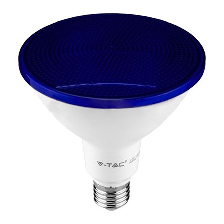 Interne, BEC LED PAR38 E27 17W IP65  - ALBASTRU -1, dioda.ro