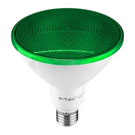 Interne, BEC LED PAR38 E27 17W IP65  - VERDE -1, dioda.ro