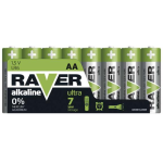 Baterii alcaline, Baterie AA (R6) alcalina RAVER 8buc -1, dioda.ro