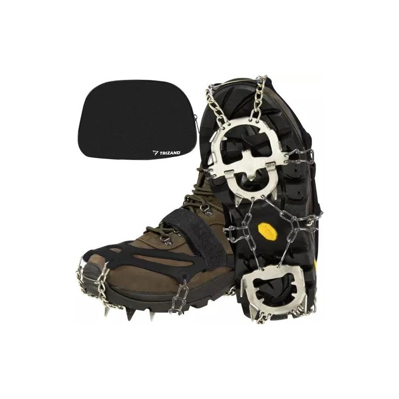 Crampoane anti-alunecare marimea XL Trizand camping, Crampoane anti-alunecare marimea XL Trizand -2, dioda.ro