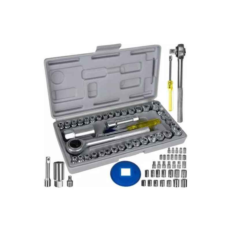 Set chei tubulare - 40 buc. Bigstren 19168 Scule de mana, Set chei tubulare - 40 buc. Bigstren 19168 -1, dioda.ro