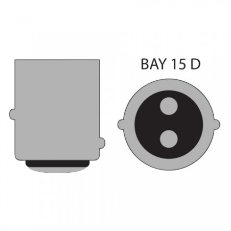 LED de frana - 12v CLD311 soclu BAY15D