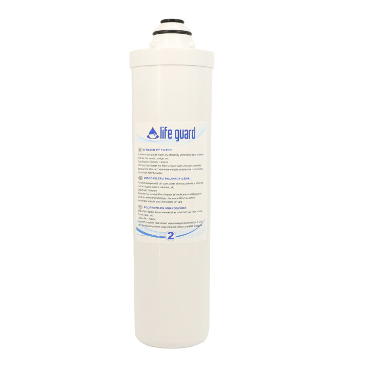 Filtru de apa, FILTRU CU SCHIMBARE SI RETINERE RAPIDA CU CARBUNE ACTIV GRANULAT LG-777-2 -1, dioda.ro