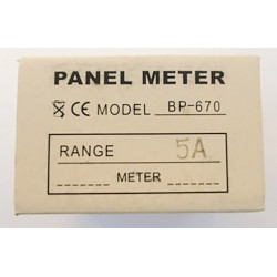Indicatoare de panou analogice, Aparat de măsură analog de panou 0-5A CA PAN.670 -2, dioda.ro