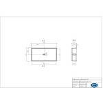 Cutii - Carcase, Carcasă universală gri, X:55mm, Y:106mm, Z:40mm, polistiren, cod Z-7C/J -1, dioda.ro