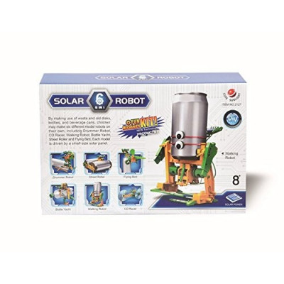 Jucarii, Kit Robot Solar reciclare 6 in 1 CS2127 -3, dioda.ro
