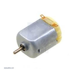 MicroMotoare, Motor: DC fără angrenaj 3÷6VDC Arb.pe două feţe: nu 7,2A 330mA POLOLU-1592 -1, dioda.ro