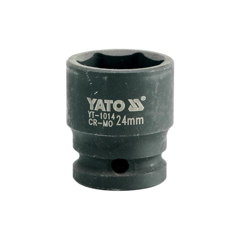 Chei de priză, Bit 1/2&quot  impact hexagonal 24mm YATO YT-1014 -1, dioda.ro