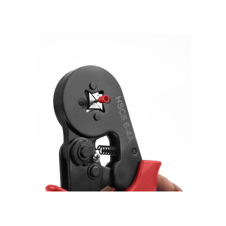 Scule de mana, Set Cleste de sertizare HSC8 6-4A pentru pini 0,25-10mm2 - set cu 500 pini HSC8 6-4A -8, dioda.ro