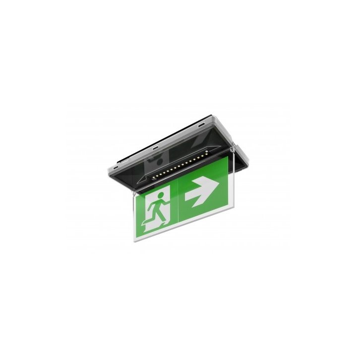 Emergenta, Lampa Exit Vella LED 6W, 1h, IP65, Intelight -3, dioda.ro