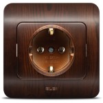 Aparataj doza rotunda, Jazz priza CP, nuc închis, Elbi -2, dioda.ro