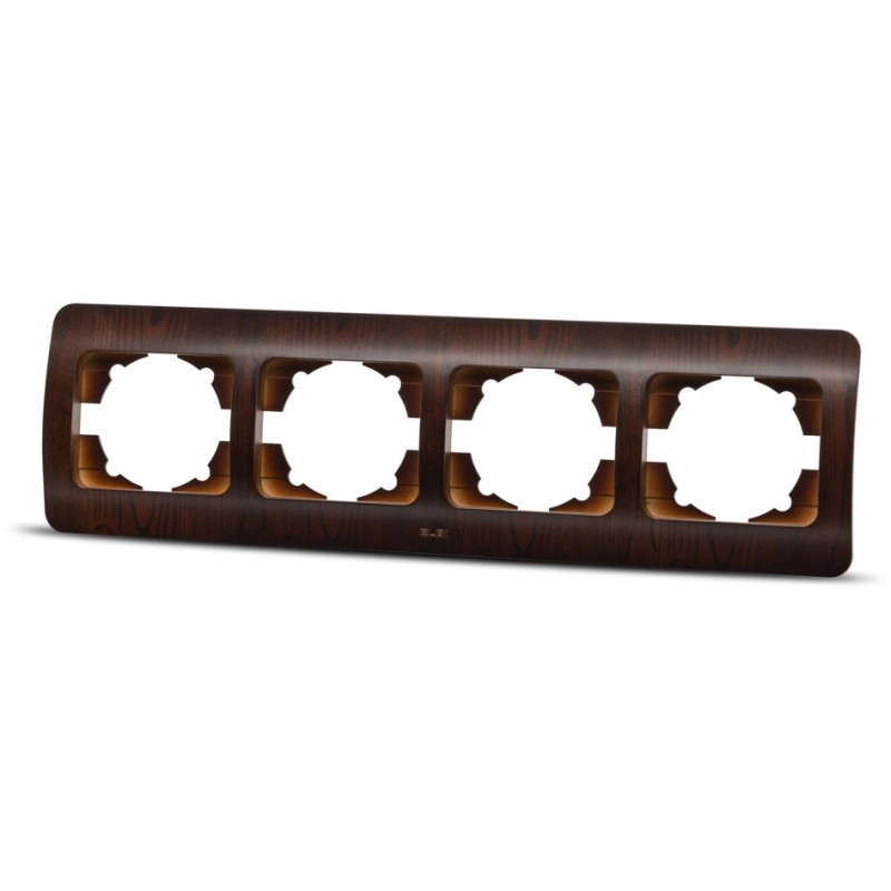 Aparataj doza rotunda, Jazz rama 4P, nuc închis, Elbi -2, dioda.ro