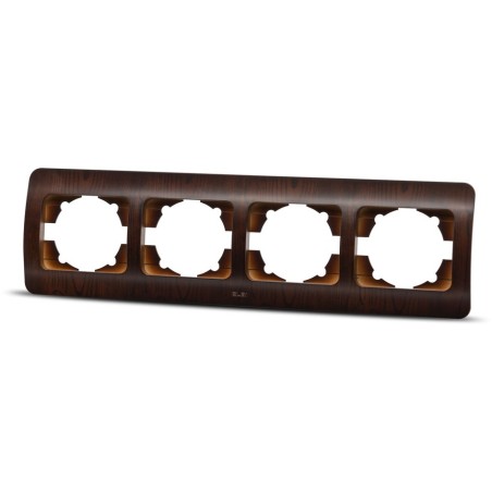 Aparataj doza rotunda, Jazz rama 4P, nuc închis, Elbi -2, dioda.ro