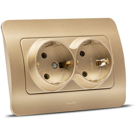 Jazz priza dubla fara CP, titan, Elbi