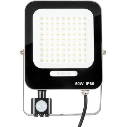 Proiectoare LED, Proiector LED senzor 50W 4000K 110lm/2W IP65, Solentis -2, dioda.ro