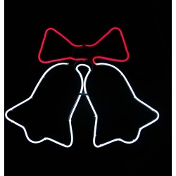 Instalatii sarbatori, Decoratiune clopoței LED 20W 60x50cm IP44, Erste -1, dioda.ro