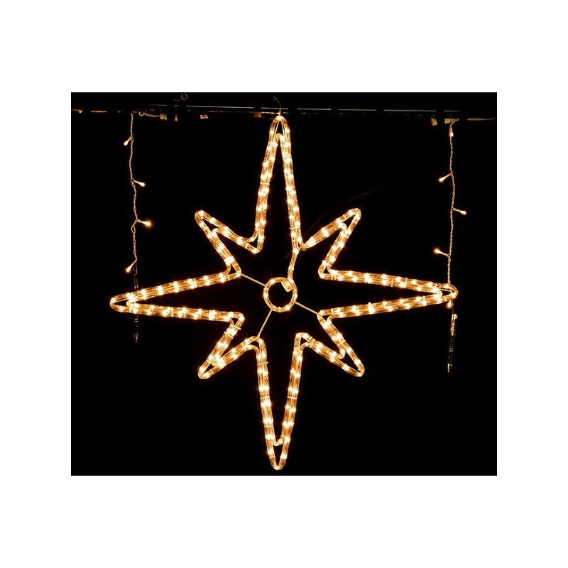 Instalatii sarbatori, Steluta 189LED 12W 80cm 6400K -1, dioda.ro