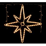 Instalatii sarbatori, Steluta 189LED 12W 80cm 6400K -1, dioda.ro