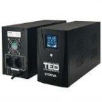 UPS Computer, UPS 2100VA/1200W LCD Line Interactive AVR 2 schuko 2x9Ah USB Management TED Electric TED001603 -1, dioda.ro