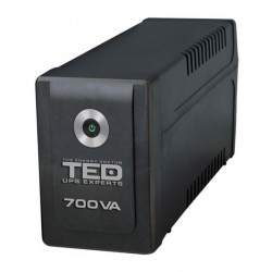 UPS 700VA/400W LED Line Interactive AVR 2 schuko TED Electric TED003966