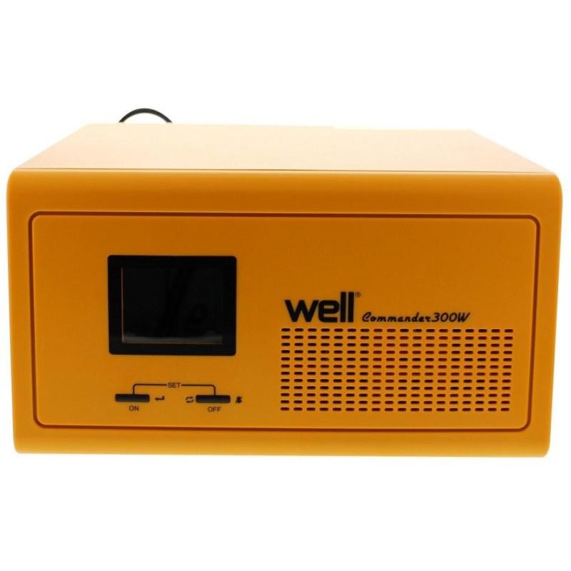 UPS, Sursa UPS pentru centrale termice, pur sinus, 230V ,300W ,UPS, functie incarcare baterie, IP20, Well UPS-HEA -1, dioda.ro