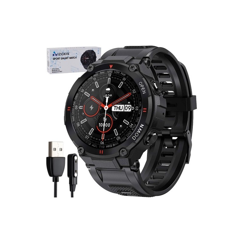 Cadouri Barbati, Smartwatch Ceas inteligent pentru bărbați K27 Izoxis 19160 -1, dioda.ro
