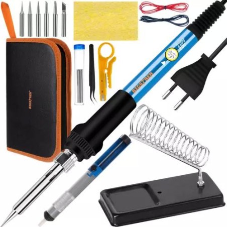 Pistoale si letconuri, Letcon de lipit de precizie - set de 15 buc. Bigstren 19358 -1, dioda.ro