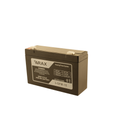 Acumulatori Baterii, Acumulator ARAX  deep cycle 6V 15Ah AGM VRLA GEL 3-GFM-15 -2, dioda.ro