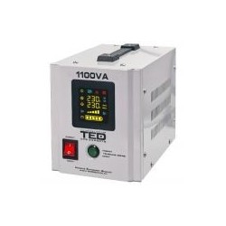 UPS centrale termice, UPS 1100VA/700W runtime extins utilizeaza un acumulator (neinclus) TED UPS Expert TED000323 -2, dioda.ro