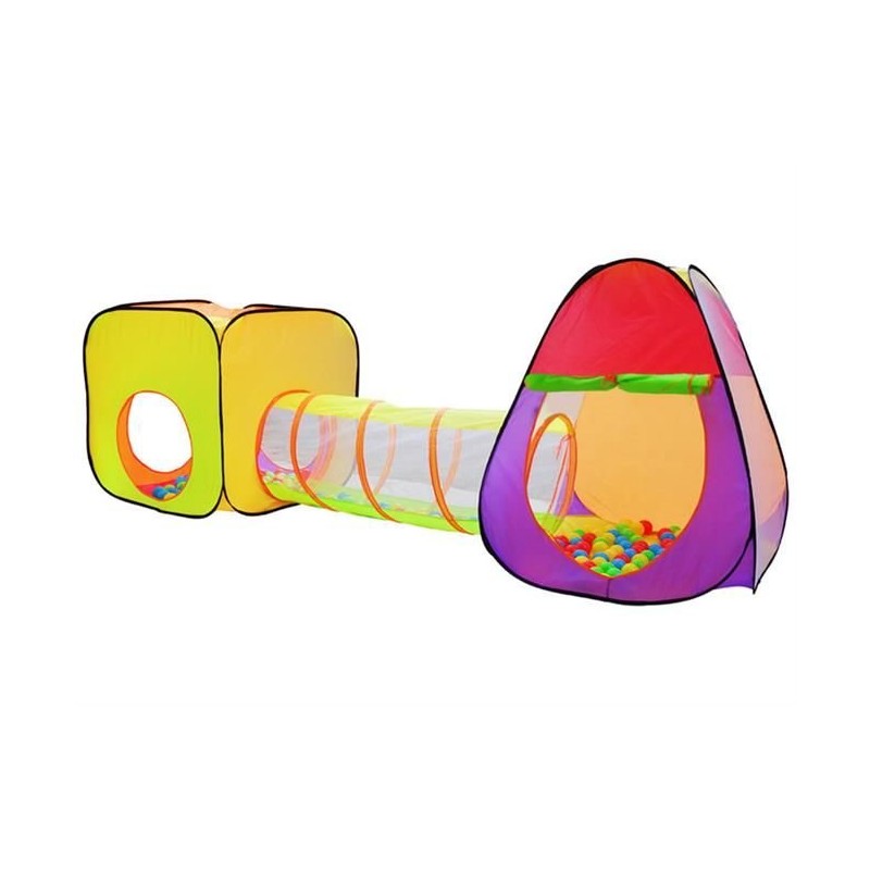 Jucarii, Cort copii IGLO + tunel + 200 de bile -1, dioda.ro
