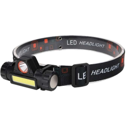 camping, Lanterna Frontala LED Multifuncțională cu Încărcare USB L18371 4 in 1 -1, dioda.ro