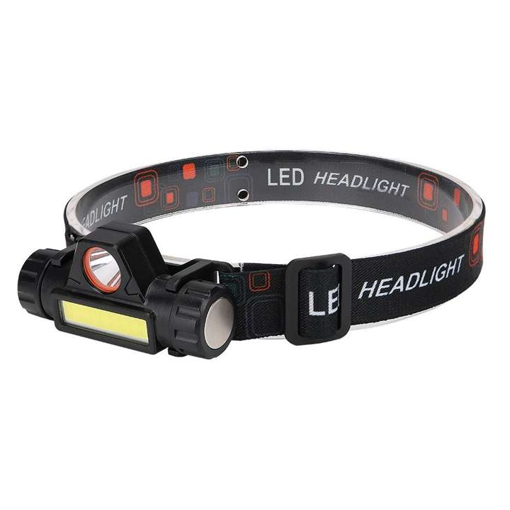 camping, Lanterna Frontala LED Multifuncțională cu Încărcare USB L18371 4 in 1 -1, dioda.ro