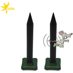 Repelenti dispozitive alungatoare dăunători, insecte și rozătoare, Respingător solar de grădină pentru roz -4, dioda.ro