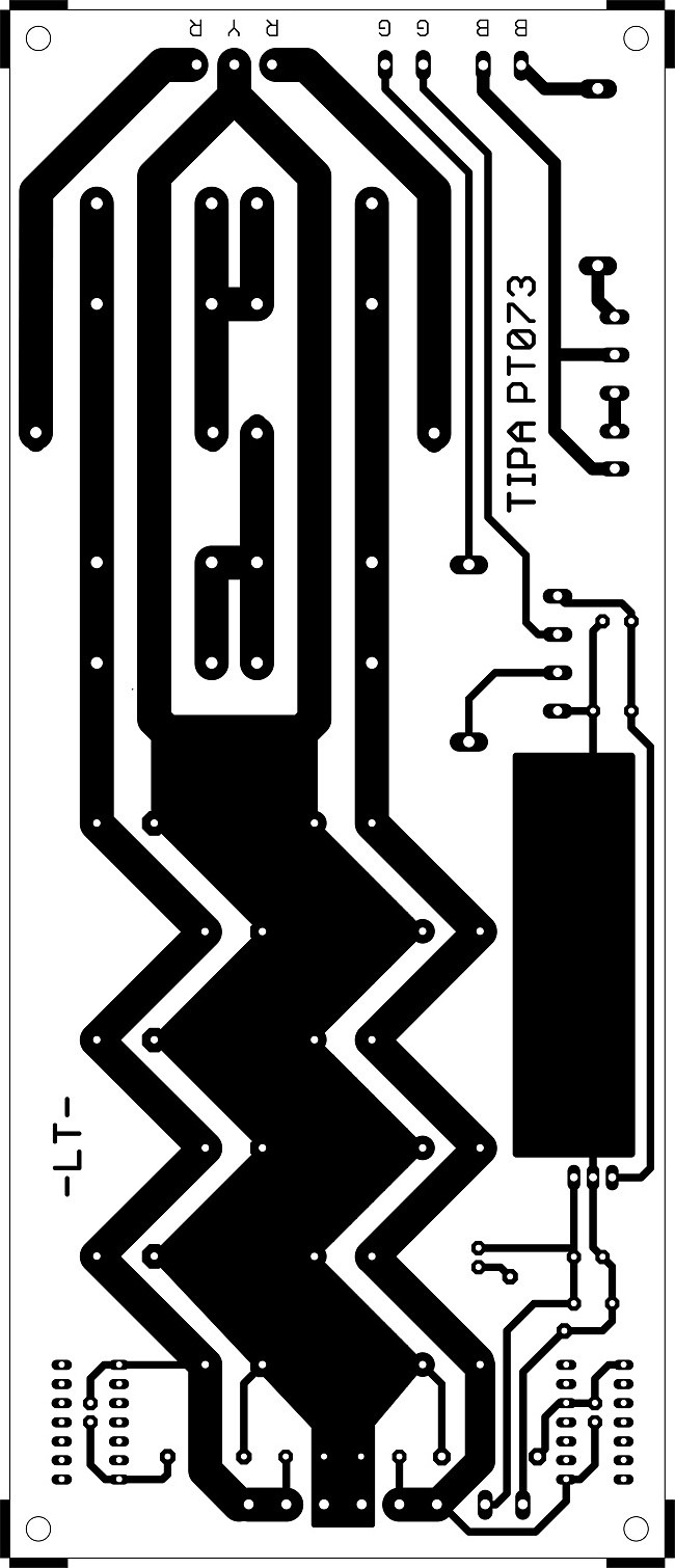 PT073 - Alimentare pentru amplificatoare PT002B / 3B / 5/6