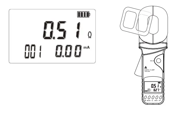 UNI-T-UT276A+-Clamp-Pământ-Tester-Pământ-fig-5